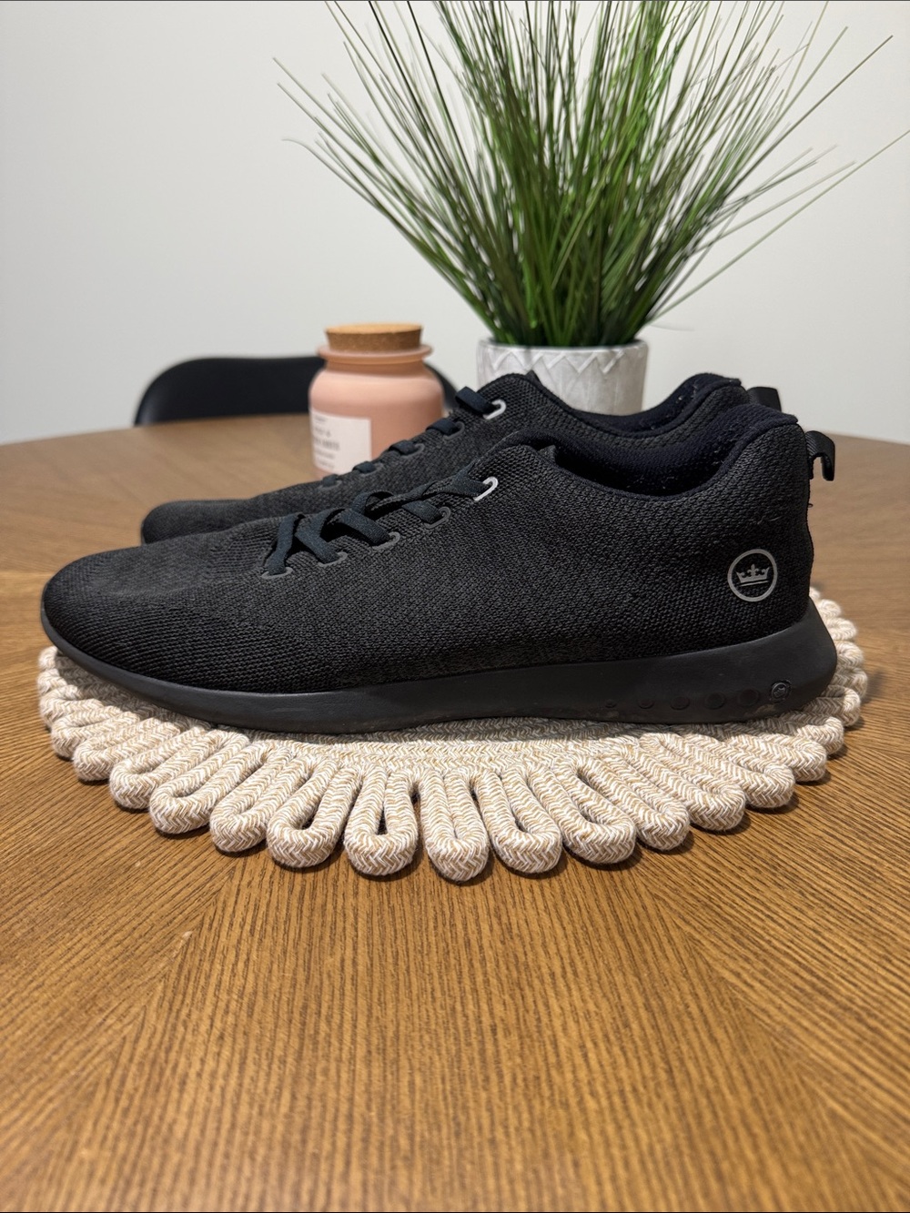 Peter Millar mens 14 black hyperlite glide knit mesh sneaker golf shoes EUC